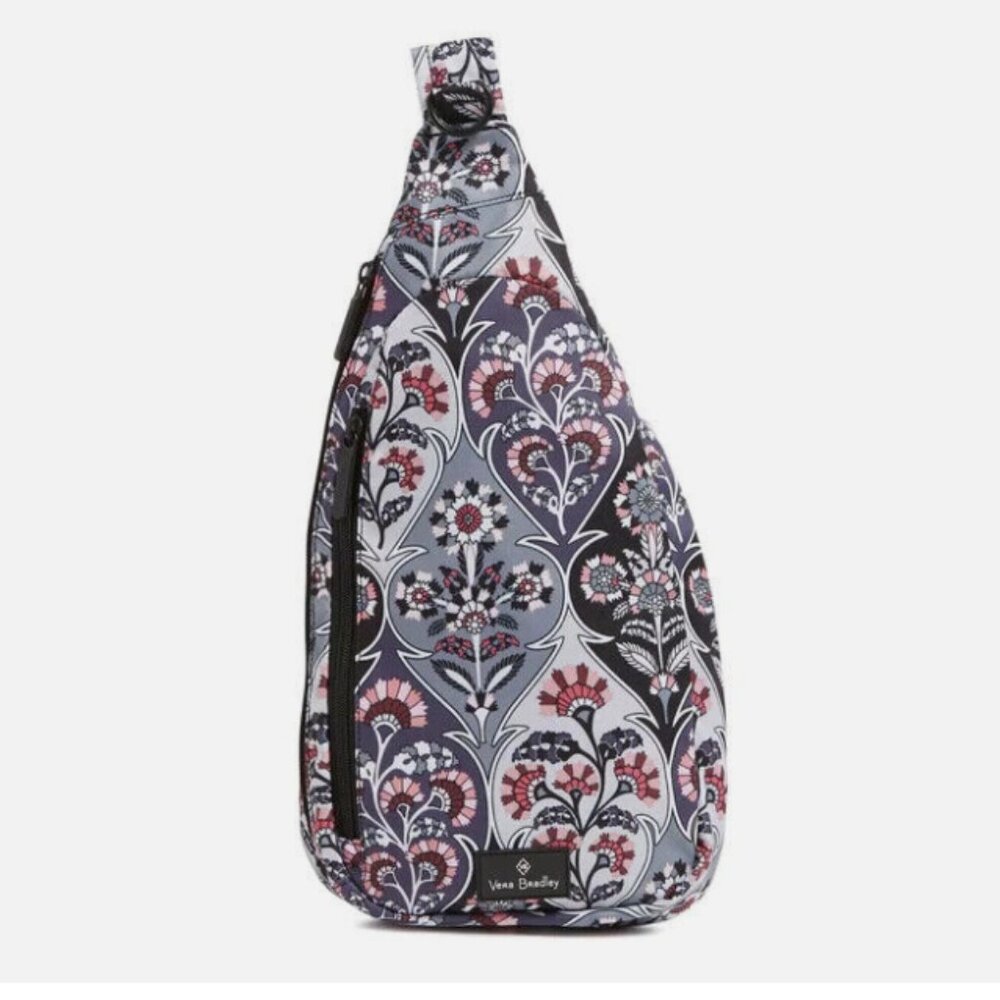 Brand New Vera Bradley Lighten Up Essential Sling backpack w/Matching Wallet